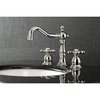 Kingston Brass KS1976AX 8" Widespread Bathroom Faucet, Polished Nickel KS1976AX